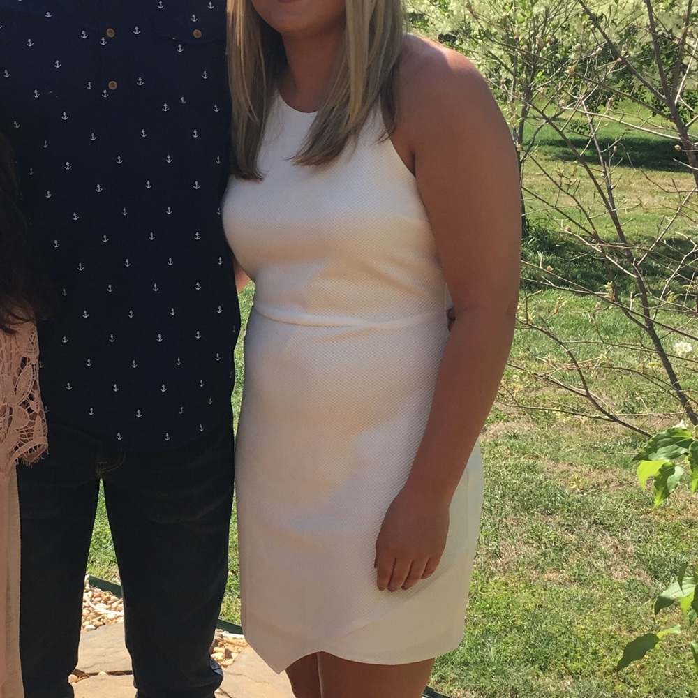 White Envelope Dress